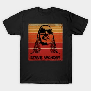 Stevie Wonder//Retro Vintage T-Shirt